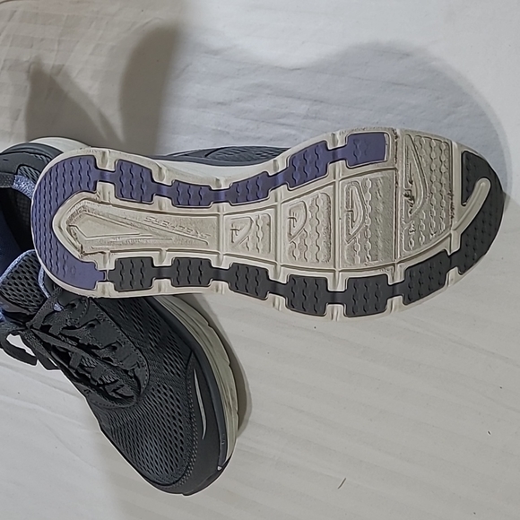 Skechers D'Lux Walker size 10 # 149023 women's shoes relaxed fit gray - Picture 6 of 10